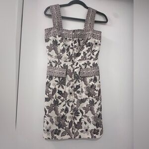 Tory Burch Floral Dress - Ivory
